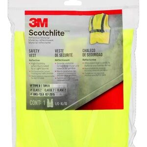 3M Scotchlite High-Visibility Safety Vest - Yellow